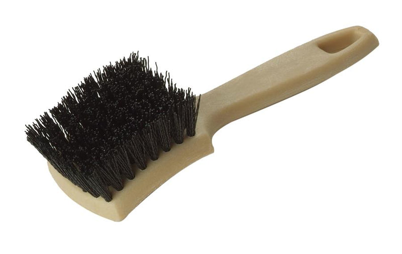 8.5” Short Handle Sidewall Brush (stiff) Black