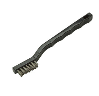 7” Tooth Detail Brush (stiff) Stainless Steel