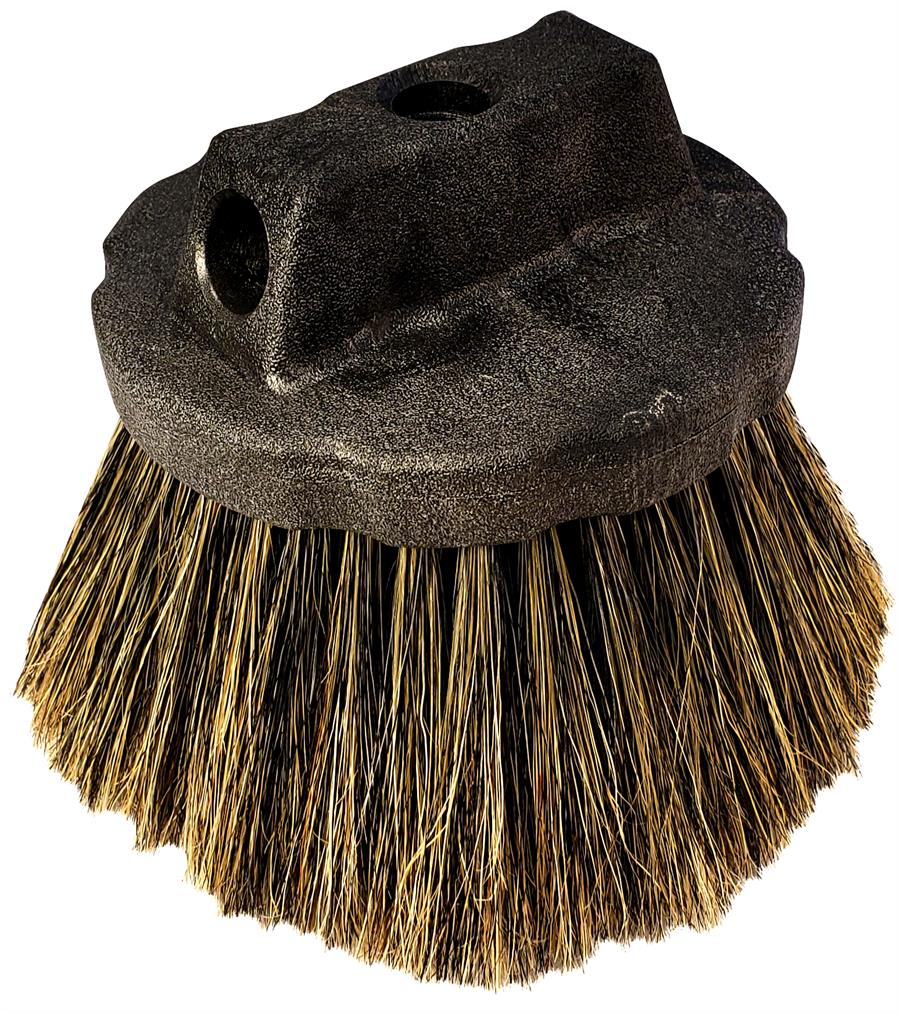 5” Round Wash/Prep Hog Hair Brush (verysoft) UB255 Universal Brush