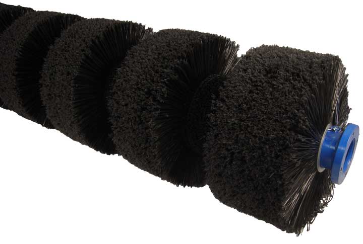 Universal Brush Mfg Co.   $ 1150.00  96in x 12in Black Poodle Tire Brush with 4 Bolt