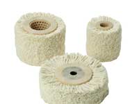 Universal Brush Mfg Co.   Cotton Wick Wheels -  6 x 4,  4 x 4