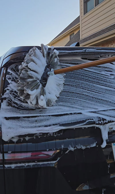 Universal Brush Mfg Co.     UB1600 - Round Wash/Prep Hog Hair Brush (very-soft)