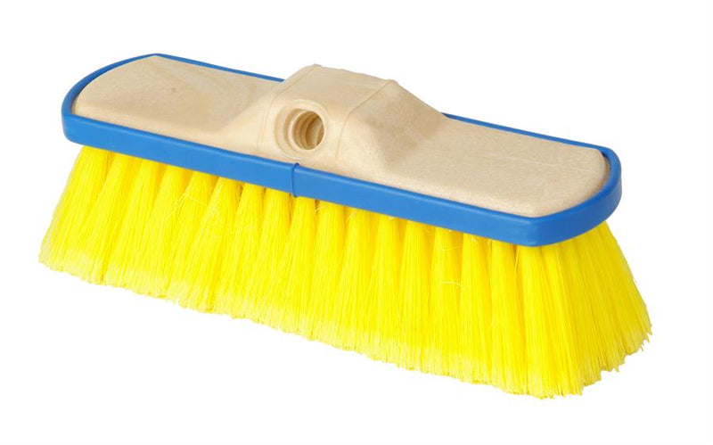UB101Y - 10” Yellow Wash Brush w/Bumper (soft)